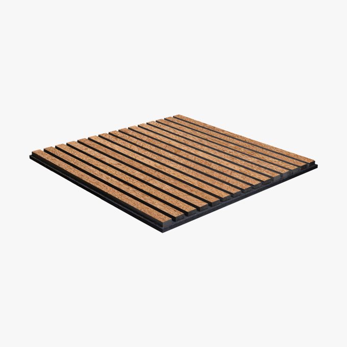 Panel Alistonado - Roble rústico marrón - Imagen 3